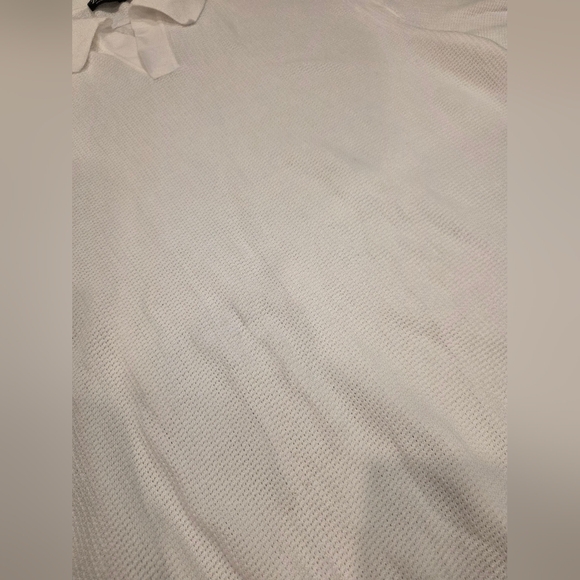 Zegna Italy Men Polo Ribbed Hem Shirt Premium Cotton Short Sleeve Ochre $1100 - Picture 11 of 16